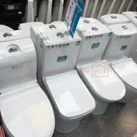 خوش قیمت ترین توالت فرنگی مروارید چینی کرد گلسار