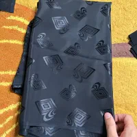 چادر مشکی طرح دار