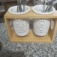 جا قاشقی سرامیک بامبو