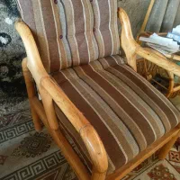 مبل نشیمن چوبی