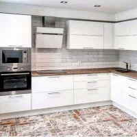 کابینت آماده ام دی اف تمام چوب و بدنه فلز  بصرفه