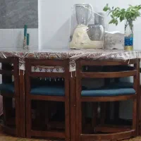 فروش میز نهار خوری کم جا ۶ نفره سلامت.