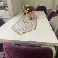 میز 8نفره ناهار خوری چوب راش