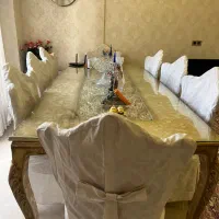 مبلمان ۹ نفره جلو مبلی دوتا عسلی میز ناهارخوری ۱۰|مبلمان خانگی و میز عسلی|تهران, الهیه|دیوار