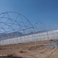 ساخت گلخانه . سازه گلخانه . اسکلت گلخانه