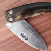 چاقو ۳ الماس دسته شاخ کهنه|کلکسیون اشیاء عتیقه|سارال, |دیوار