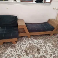 تخت دو نفره ومبل کاناپه|تخت و سرویس خواب|اصفهان, شاه پسند|دیوار