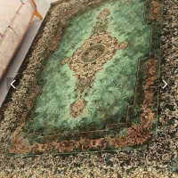 فرش طرح دستبافت الیاف ابریشم