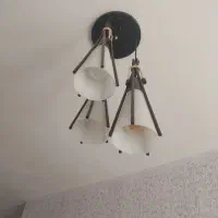 لوستر آشپزخانه شیک وتمیز سالم سالم