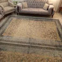 دوعدد فرش ۶متری طلاکوب