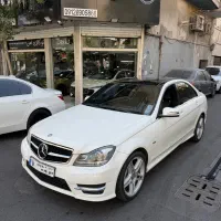 بنز c350سفید ۲۰۰۸ فیس شده ۲۰۱۴