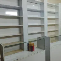 قفسه MDF|کتابخانه، شلف، قفسههای دیواری|کنگاور, |دیوار