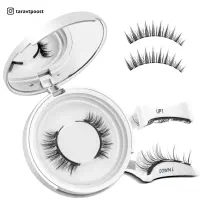 مژه مگنتی طبیعی بدون چسب و نصب آسان