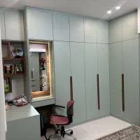 کابینت، کمددیواری، تی وی وال، تخت کمجا، دکورمغازه