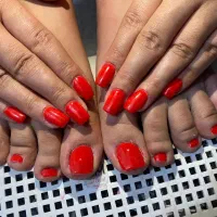 کاشت ناخن با طراحی رایگان|خدمات آرایشگری و زیبایی|رشت, حافظ آباد|دیوار