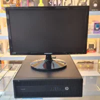 مینی کیس HP به همراه مانیتور|رایانه رومیزی|ساوه, |دیوار