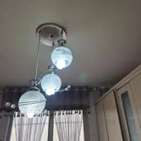 ۳ عدد لوستر کاملا سالم در حد نو همه با هم|لوستر و چراغ آویز|قزوین, |دیوار