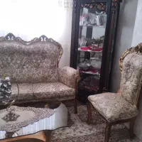 مبل ۹ نفره کاملا سالم جنس چوب راش خیلی محکم|مبلمان خانگی و میز عسلی|میانه, |دیوار