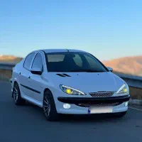 پژو 206 SD مدل 1394 V8 درجه 1