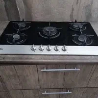 کابینت،گاز روی میزی شیشه ایی،سینگ ظرفشویی وشیر،هود|اجاق گاز و لوازم برقی پخت‌وپز|قم, زنبیل آباد|دیوار