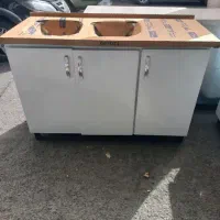 کابینت تمام فلزی گالوانیزه ورق سفید سینک|آبچکان و نظمدهنده ظروف|تهران, تهرانسر شرقی|دیوار