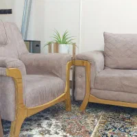 مبل مدل چستر 7نفره بامیزو عسلی|مبلمان خانگی و میز عسلی|بروجرد, |دیوار