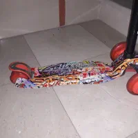 اسکوتر چهار چرخ ترمز دار کره ای مشابه نو