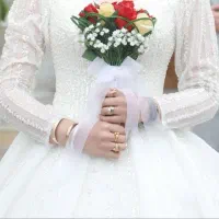 لباس عروس پرانسسی نو فقط شب عروسی پوشیده شد