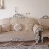 مبل هشت نفره نیمه کلاسیک بامیز
