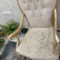 مبل سلطنتی ۷نفره|مبلمان خانگی و میز عسلی|لاهیجان, شیشه گران|دیوار