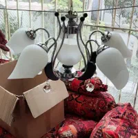 لوستر حباب دار