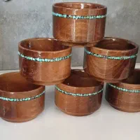 کاسه چوبیوفیروزه