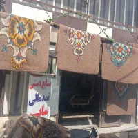 نمد|گلیم، جاجیم، گبه|اصفهان, نقش جهان|دیوار