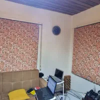 پرده لوردراپه طرح پاییزی تمیز و سالم