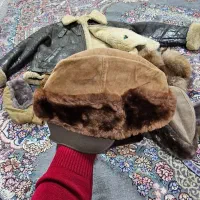 کاپشن بوفالو و کلاه روسی اورجینال|لباس|تهران, خاک سفید|دیوار