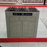 فرش و گاز و ست کنسول و میز تلویزیون و جاکفشی نو نو|فرش|ایوان, |دیوار