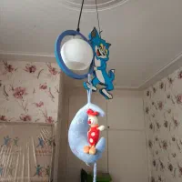 لوستر اتاق کودک به همراه آویز موزیکال|لوستر و چراغ آویز|قزوین, |دیوار