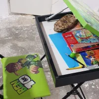 میز تحریر کودک|تخت و صندلی بچه|خان ببین, |دیوار