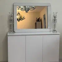 جاکفشی کلاسیک طرح کنسول درب ام دی اف بدون دستگیره|جاکفشی، کمد، دراور|تهران, شهرک ولیعصر جنوبی|دیوار