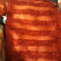 قالیچه دومتری پفکی فانتزی دسته دوم قرمز|فرش|رشت, جانبازان|دیوار