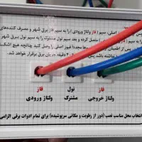 محافظ ولتاژ پشت کنتوری سارا مدل 12000 ولت آمپر|مصالح و تجهیزات ساختمان|قم, طلاب غیر ایرانی|دیوار