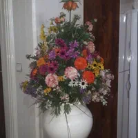 گل های مصنوعی ، گل های تزئینی ، گل و گلدان ، دکوری