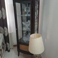 بوفه چوبی مدل کلاسیک سه طبقه