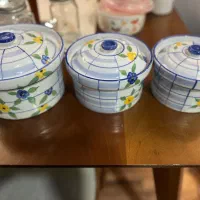 ظرف درب دار سرامیکی