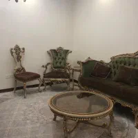 مبلمان کلاسیک هفت نفره با ناهارخوری هشت|مبلمان خانگی و میز عسلی|تهران, استاد معین|دیوار