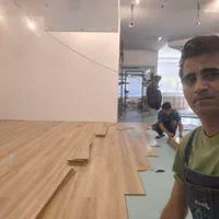 نصب وفروش پارکت لمینت قرنیز کف پوش ترمو ماربل شیت|مصالح و تجهیزات ساختمان|پردیس, |دیوار