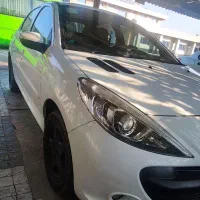 207 مدل 1400 سقف پانا|خودرو سواری و وانت|طبقده, |دیوار