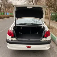 پژو206صندوقداروی9اتومات سفید1390