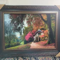 ۲ عدد تابلو فرش ماشینی|تابلو فرش|خرم‌آباد (تنکابن), |دیوار