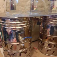 سماور استیل ۲۰ لیتری